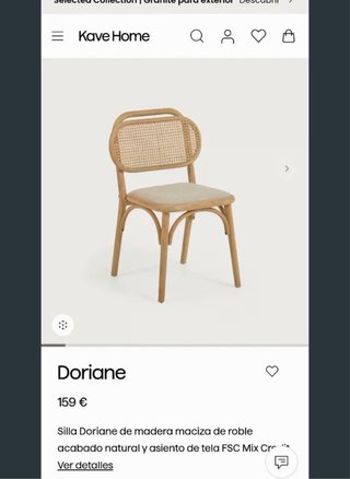Sedie in rattan di quercia e tessuto in perfette condizioni