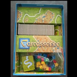 Carcassonne Gioco Base + Abate + Fiume