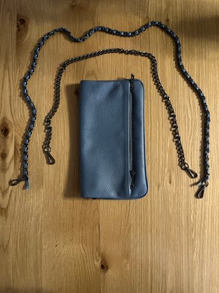 Bolso bandolera azul