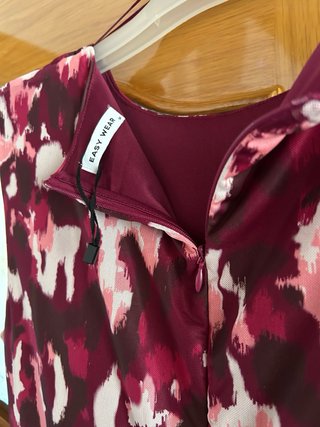 Vestido estampado Easy Wear talla M