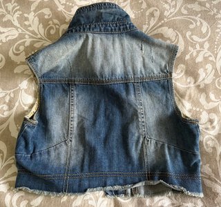 Chaleco Vaquero Bershka Talla M