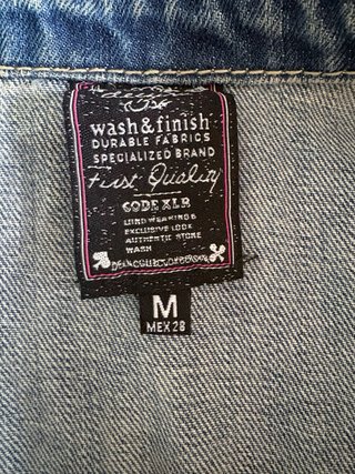 Chaleco Vaquero Bershka Talla M