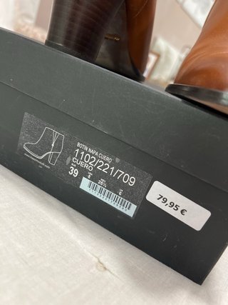 Botines piel tacón Massimo Dutti