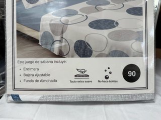 Juego de sábanas, 3 piezas