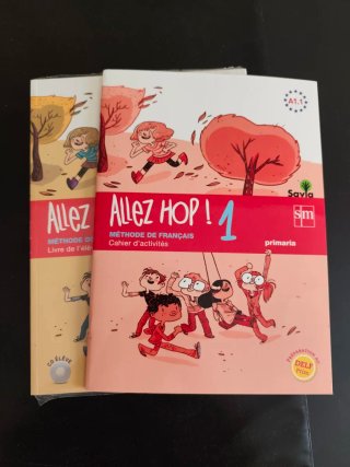 Allez hop! 1, Primaria français. Libro y cuaderno.