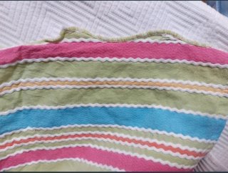 Lote 2 Colchas algodón cama 80/90 Las 3 Plumas.