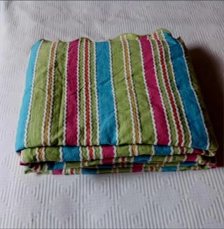 Lote 2 Colchas algodón cama 80/90 Las 3 Plumas.