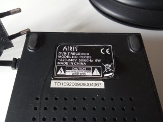 Decodificador TDT Airis + Antena + Mando