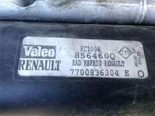 Juego radiadores renault clio/kangoo 1.9
