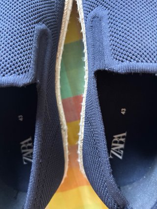 Zapatillas Zara Azul Talla 43