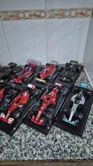 Lote Coches F1 Escala 1/24