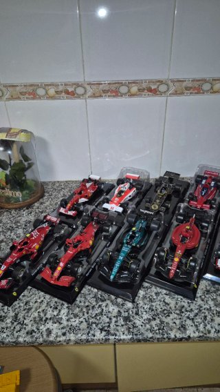 Lote Coches F1 Escala 1/24