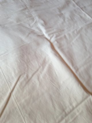 2 federe cotone vintage giallo chiaro