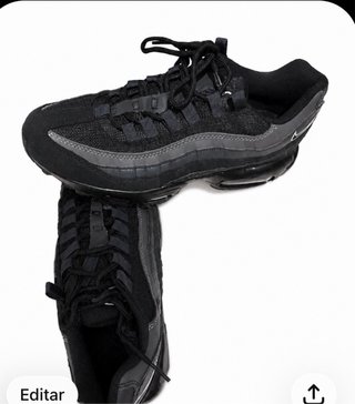 Nike Air Max 95 Negras y Grises