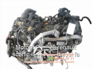 motor K9K836 Renault Scenic III 1.5 DCI Ref:365286