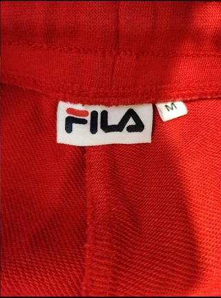Bermuda pantaloncini Fila rossi uomo - tg M