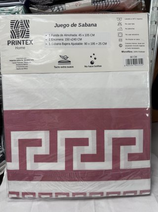 Juego de sábanas, 3 piezas