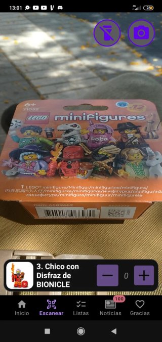 Minifigura Lego Bionicle Cosplayer
