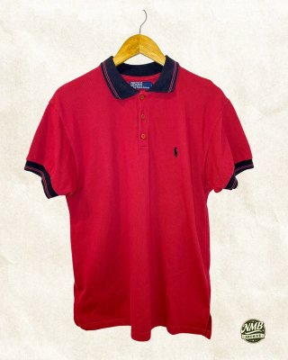 Polo Ralph Lauren Vintage Talla L Roja