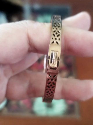 Pulsera Fossil Dorada Esclava