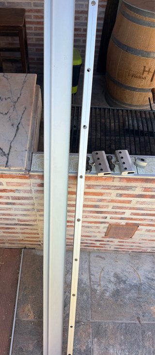 Puerta corredera de cristal