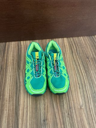 Zapatillas Trail Running Road Star Verdes