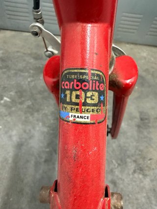 Bici Peugeot Paseo Ciudad Roja