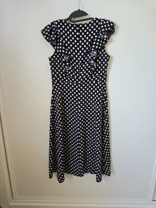 Vestido lunares verano talla M