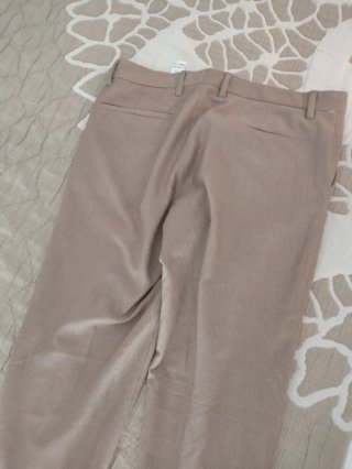 Pantalón largo beige