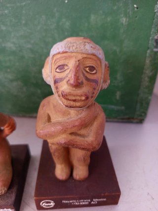 Figuras Precolombinas Laboratorio Funke vintage