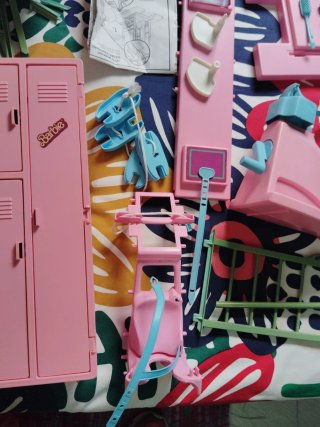 Barbie Fitness Center Gimnasio Vintage Mattel