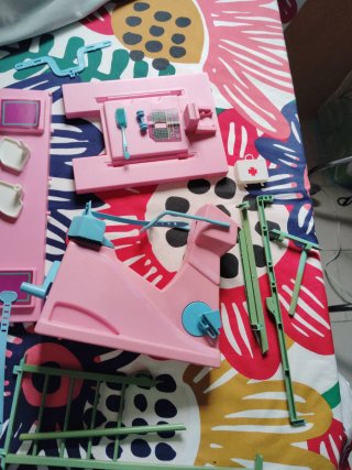 Barbie Fitness Center Gimnasio Vintage Mattel