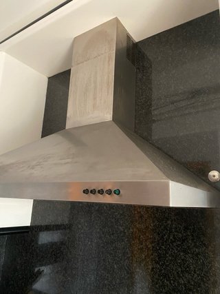 Campana extractora y vitroceramica