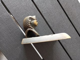 Posacenere/Brucia incenso ottone vintage
