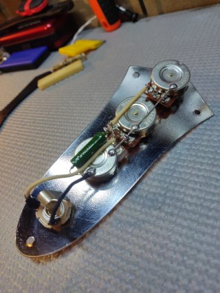 Arnés Electrónica Custom Jazz Bass