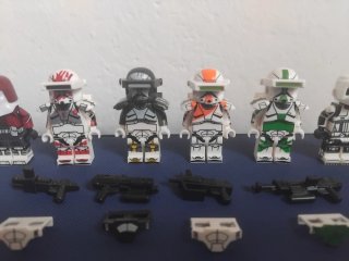 Lego Star Wars Delta Squad e cloni