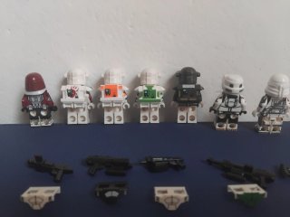 Lego Star Wars Delta Squad e cloni