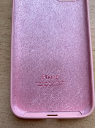 Funda iPhone 11 Rosa Claro de silicona blanda