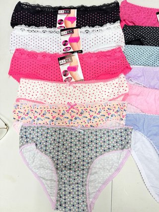 Lote 12 braguitas talla M varias marcas