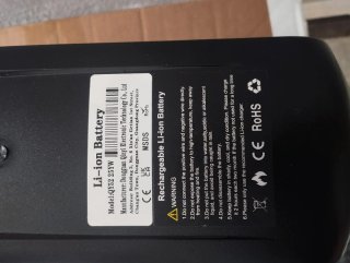 Oferta Batería Bicicleta 52V