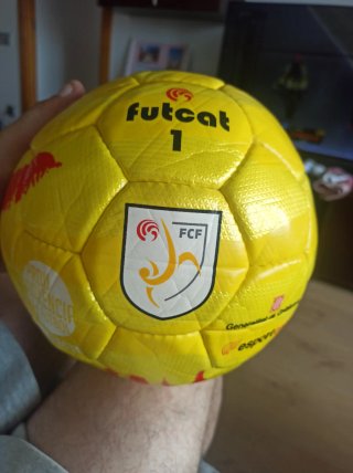 Pelota de Futbol Futcat Amarilla