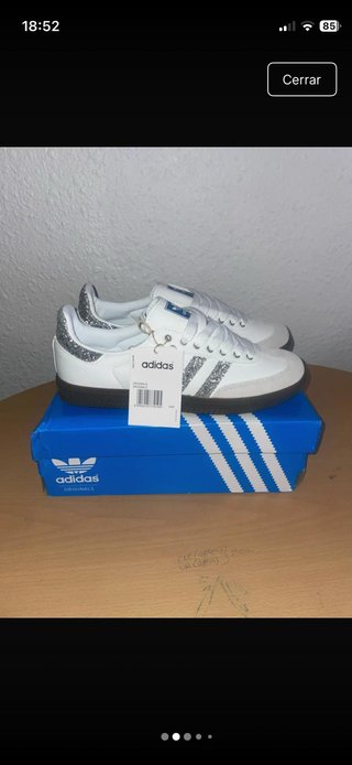 Adidas Samba OG Glitter Plata
