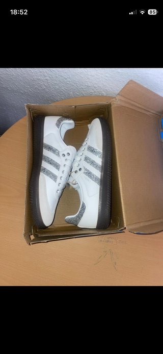 Adidas Samba OG Glitter Plata