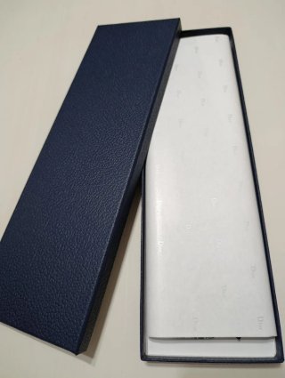 Corbata Cristian Dior Negra y Plateada