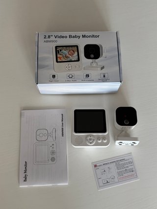 Vigilabebés con Cámara Burnnove 2.8" Sin WiFi