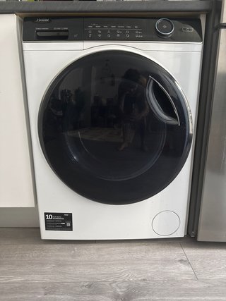 Lavadora Haier Blanca