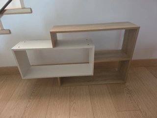 Estantería de pared de aglomerado