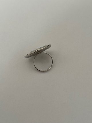 Anillo Antonio Miro plateado- Elegante - Ajustable
