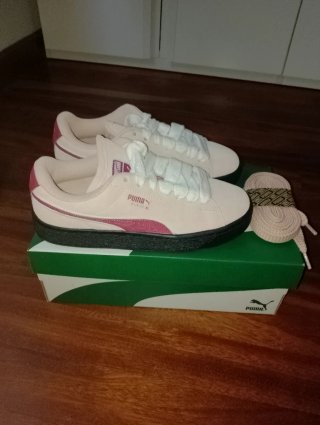 Zapatillas Puma Beige/Rosa