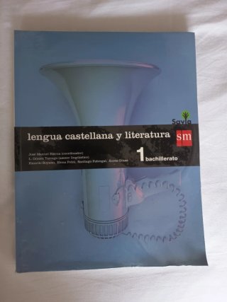 Libro Lengua Castellana y Literatura 1 Bach SM